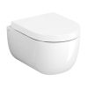 Clou Hammock CL0401080 Wand-WC mit Toilettensitz weiß