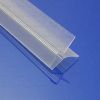 Exa-Lent Universal Probenstück Duschgummi Typ DS01 - 2cm lang und geeignet für Glasdicke 5mm - 2 Klappen