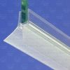 Exa-Lent Universal Probenstück Duschgummi Typ DS01 - 2cm lang und geeignet für Glasdicke 5mm - 2 Klappen