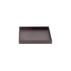 Decor Walther Brownie 0931090 BROWNIE TAB S schaal/ tray kunstleder donker bruin