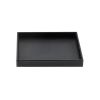 Decor Walther Brownie 0932560 BROWNIE TAB R schaal/ tray kunstleder zwart