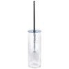 Decor Walther Crack 0933000 CR SBG toiletborstelgarnituur (met deksel) craquelé glas/ chroom