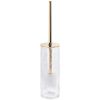 Decor Walther Crack 0933020 CR SBG toiletborstelgarnituur (met deksel) craquelé glas/ goud