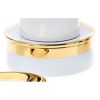 Decor Walther Porcelain 0849120 DMD L box met deksel porselein wit/ goud