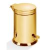 Decor Walther 0614820 TE 38 pedal bin with soft close 29xø21cm gold