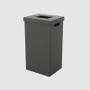 Decor Walther Brownie 0937560 BROWNIE AWB wasmand met deksel kunstleder zwart