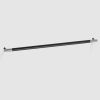 Decor Walther Club 0855660 CLUB HTE80 handdoekhouder 80cm mat zwart en chroom