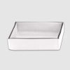 Decor Walther Nappa 0938350 NAPPA TAB S multi box zonder deksel echt leer sneeuw wit