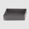 Decor Walther Nappa 0938393 NAPPA TAB S multi box zonder deksel echt leer smokey grijs