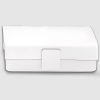 Decor Walther Nappa 0938650 NAPPA UTBD multi box met deksel echt leer sneeuw wit