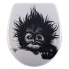 Diaqua Nice 31171201 toilet seat with lid design Monkey