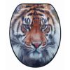 Diaqua Paris 3D 31171010 toilet seat with lid 3D motif Tiger