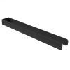 Haceka Aline 1208654 2-lid towel rail 460mm matt black