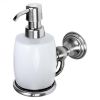 Haceka Allure 1208435 zeepdispenser porselein / RVS geborsteld