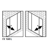 Kermi 2534054 spatwaterdichting 1 x 98,5cm - 6mm