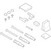 Novellini R01BN1BSV1-D montageset wit 030/ chroom