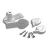 Novellini R01GIF-26 set eindkapjes wit (Ral 9010)