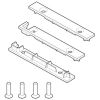 Novellini R804KUFRMO-K eindkapjes muursteun frame chroom