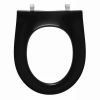 Pressalit Objecta Pro 989111-DF7999 toiletzitting zonder deksel zwart polygiene