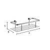 Smedbo Sideline DK3001 draadkorf 25 cm chroom