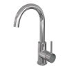 Brauer Carving 5-CE-003-R4 high body basin mixer with swivel round spout model A chrome