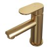 Brauer Edition 5-GG-001-HD3 low body basin mixer model C gold brushed PVD