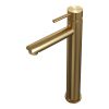 Brauer Edition 5-GG-002 raised body basin mixer model A gold brushed PVD