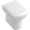 Villeroy and Boch Sentique 98M8Q101 toilet seat with lid white *no longer available*