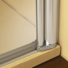 PDPlan Cristal CRP2088 set of leak strips including 4 corners for swing doors