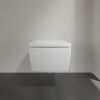 Villeroy en Boch Memento 2.0 8M24S1RW toiletzitting met deksel Stone White