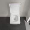 Villeroy en Boch Memento 2.0 8M24S1RW toiletzitting met deksel Stone White