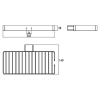 Emco Loft 054500101 draadkorf chroom (OUTLET)