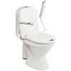 Etac Supporter 803031122 Toilettensitz mit Deckel und Armlehnen weiß