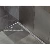 Blanke Aqua Keil 7552840080L gradient edge profile 1480x8x32 left Stainless steel chrome-plated