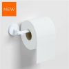 Clou Flat CL090203020 toiletrolhouder zonder klep mat wit