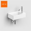 Clou New Flush 2 CL031342002 fountain 35x24cm with flat drain plate aluite white
