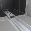Easy Drain Compact 50 Flens EDCOMPR70050 douchegoot met RVS flens 70cm zijuitloop