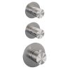 Brauer Edition 5-NG-028 thermostatische inbouw regendouche SET 07 RVS geborsteld PVD