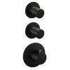 Brauer Edition 5-S-029 thermostatische inbouw regendouche SET 11 mat zwart