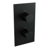 Brauer Edition 5-S-064 thermostatische inbouw regendouche 3-weg omstelling SET 37 mat zwart