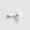 Clou Fold CL090402820 toiletrolhouder met planchet mat wit
