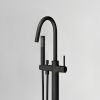 Clou XO CL060400121 type 1 freestanding bath tap with hand shower matt black
