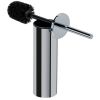Geesa Nemox 651106 toiletborstelhouder (zwarte borstelkop) chroom