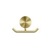Geesa Opal Brushed Gold 917215-07 handdoekhaak dubbel goud geborsteld