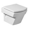 Roca Hall A801622004 toilet seat with lid white
