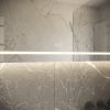 Phantom Mirrors Serie 001 001.140.70 rechthoekige LED spiegel, 140x70 cm met directe en indirecte led rondom