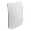 Pressalit 1090000 wand-afvalemmer, soft open, magnetische sluiting wit