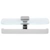 Geesa Shift Chrome 919948-02 toiletrolhouder dubbel met planchet van transparant glas chroom