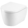 Pressalit Comfort D2 1050111-DK3999 toiletzitting met deksel zwart polygiene