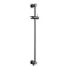Brauer Carving 5-GM-137 thermostatische inbouw regendouche 3-weg omstelling SET 41 gunmetal geborsteld PVD